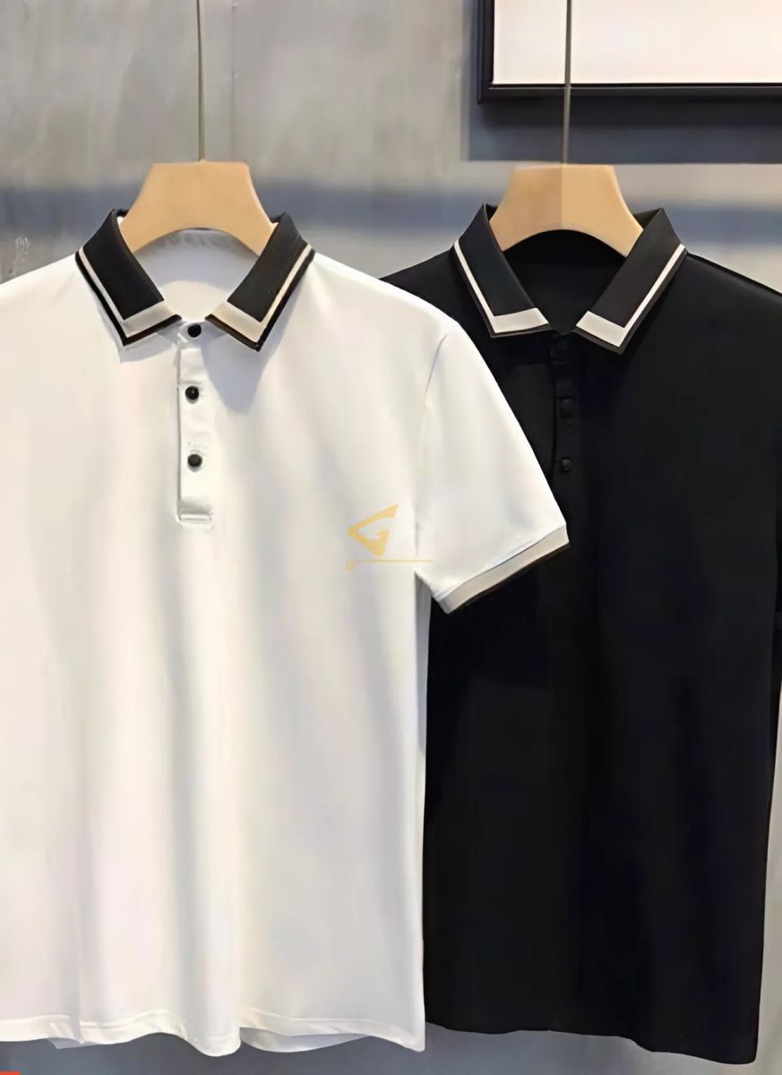 Áo thun Polo phối cổ thời trang - Gia An Uniform 