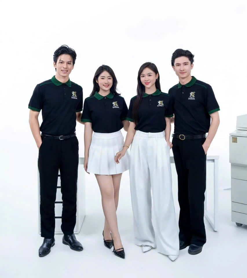 Áo thun POLO Đồng phục công ty - mẫu Gia An Uniform